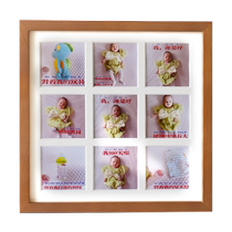 Fuji printing table photo frame nine-square grid wall hanging puzzle photo printing custom diy birthday gift holiday gift