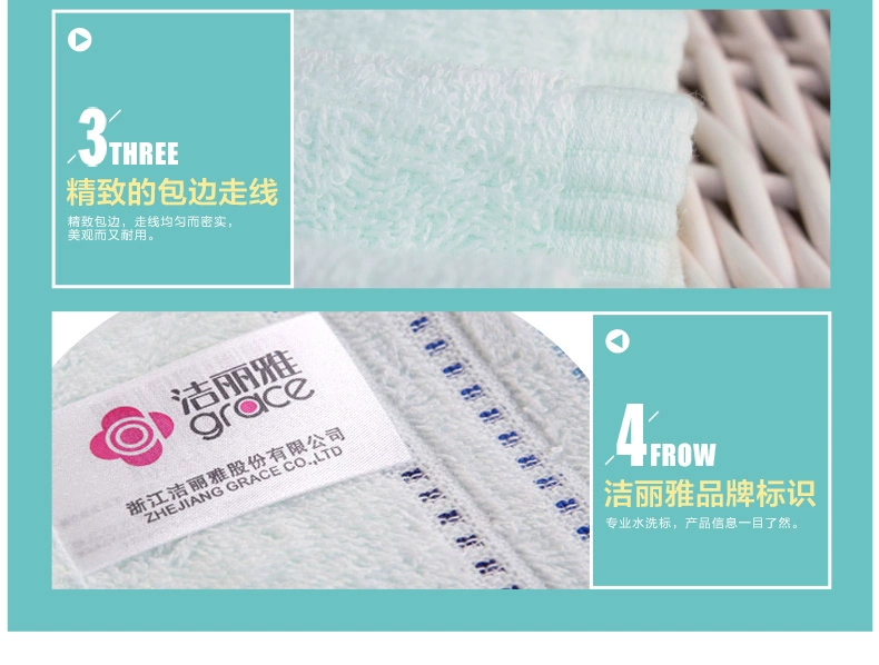Jie Ya bông khăn wicking nghĩa 3 dễ dàng screwed nhanh khô không khí khăn sọc khăn - Khăn tắm / áo choàng tắm