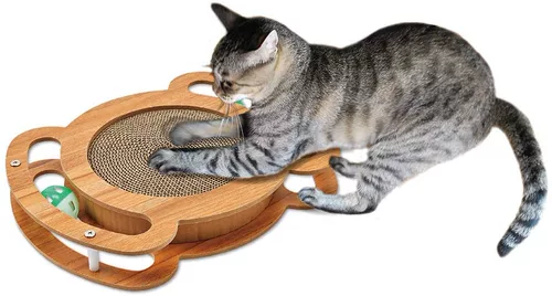 Специальная цена гофрированная кошачья царапина когтя когтичковая котенок дразнить игрушечную игрушку для кошки образовательные кошки игрушки для кошки игрушки для кошки