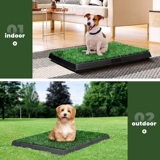 Собачья туалет с фиксированным размером большой и маленький крупный масштаб крупномасштабный собачий плюшевая плюшевая кишка моча бассейн