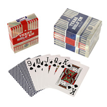 Cai Niu 777 Texas playing cards PVC plastic big double-sided frosted playing cards wear-resistant hand feel good