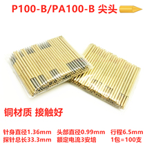 P100-B PA100-B pointed probe 1 36 gilded tip test needle spring thimble tool test needle