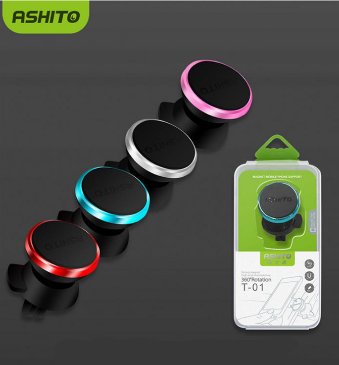 Người giữ xe từ mới Aoshi thông qua T-01 lõi outlet tương thích giữ điện thoại di động 360 độ - Phụ kiện điện thoại trong ô tô kẹp điện thoại xe hơi