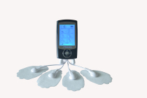 Foreign trade export mini rechargeable massager electrode English version 16 modes