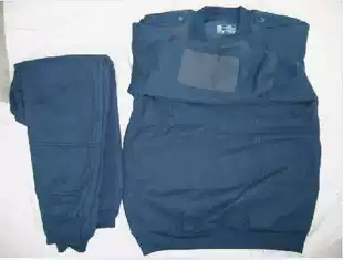 (Yongjun) 03 Velvet clothes, velvet pants, navy blue velvet pants suit, sea velvet pants