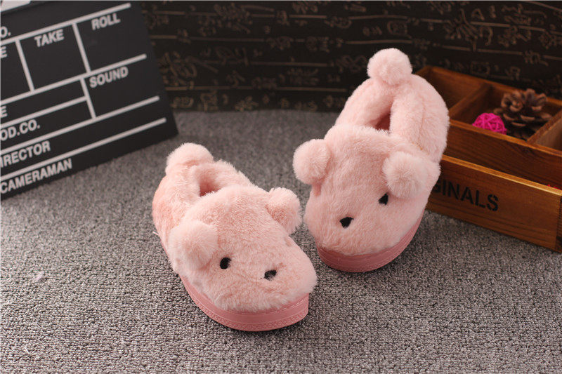 Pantoufles enfants en autre pour hiver - semelle autre - Ref 1015446 Image 13