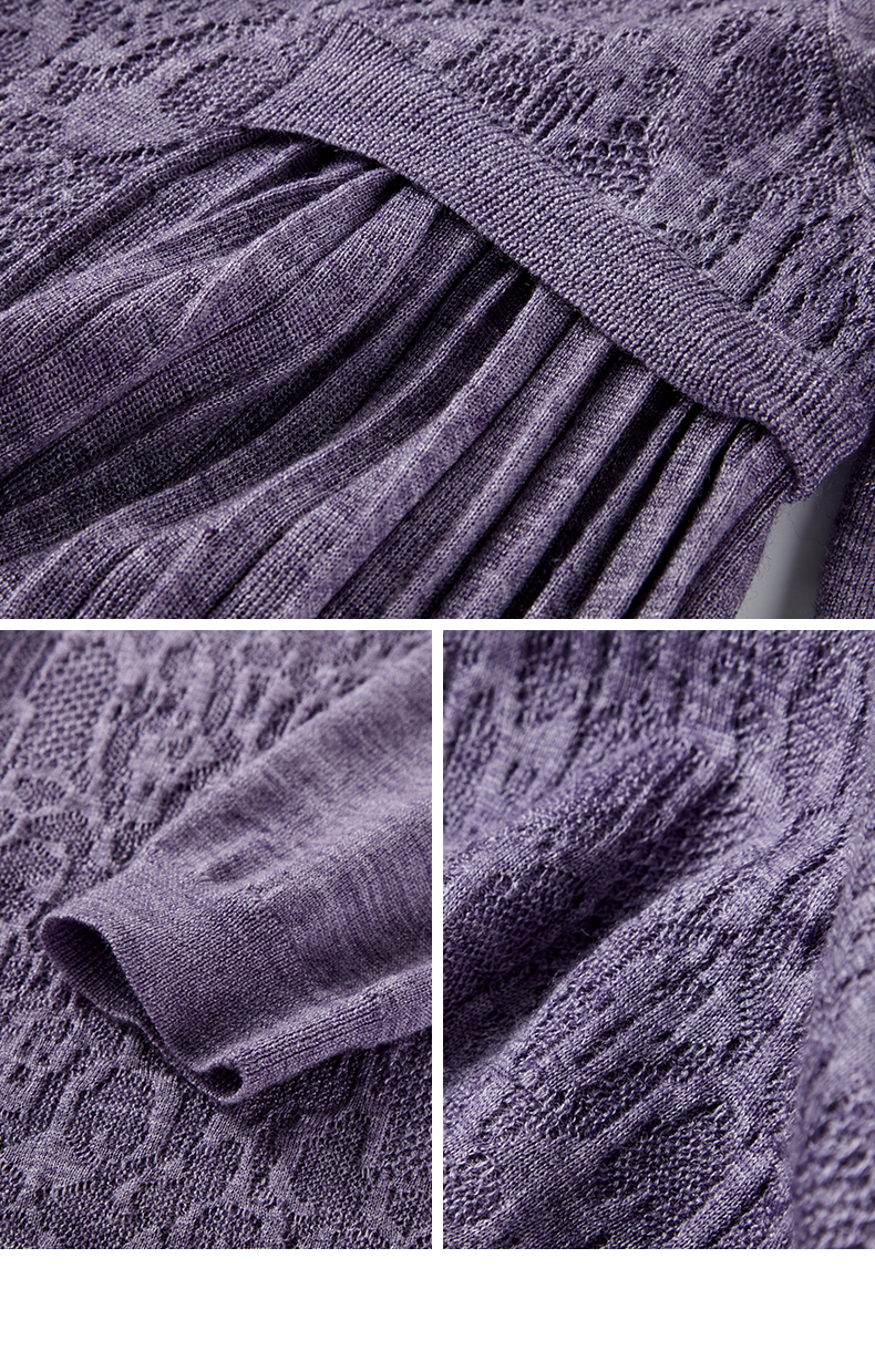 Cardigan en Acrylique - Ref 3228642 Image 20