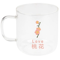 Прозрачный цветок персика