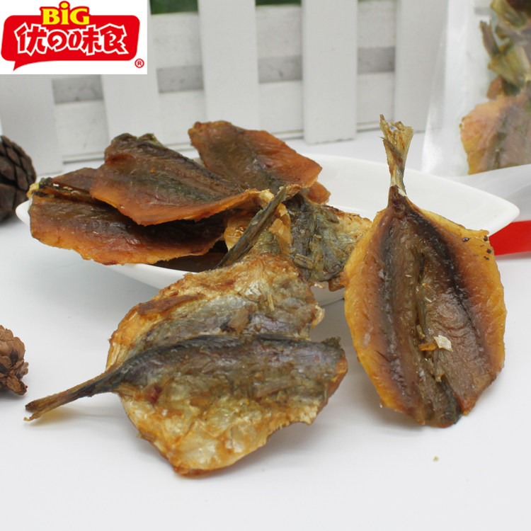 BIG Premium Flavor Seafood Original Jinchang Fish Sesame Spicy Fish Pieces Dried Fish Snacks 150g 40 yuan