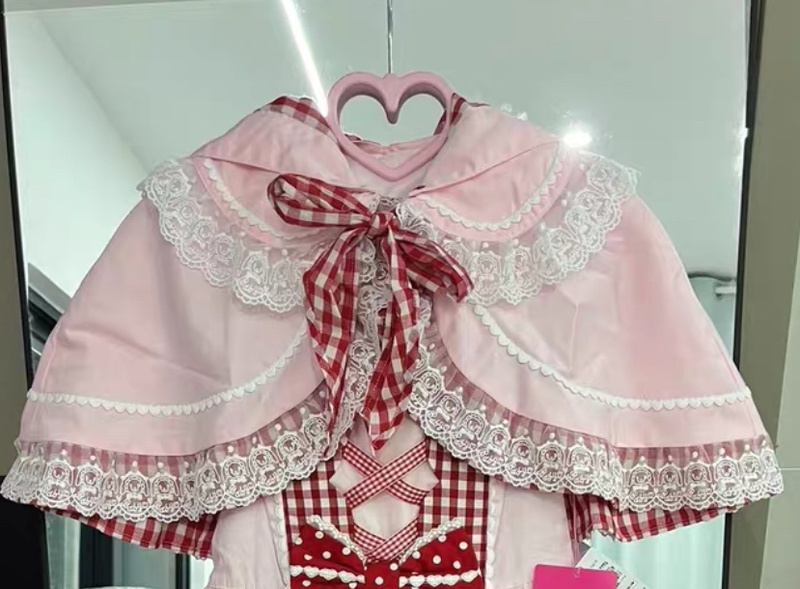Zyzy's Handmade Transformation into a Rabbit-Bear with a Pink Cape