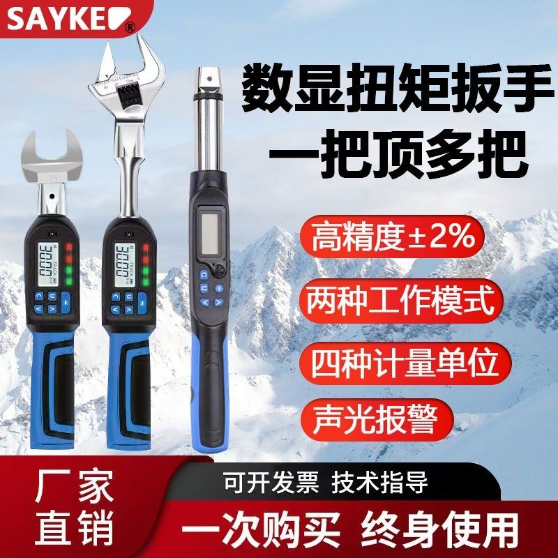【новый стиль 2025 года】 Многофункциональный мини-динамометрический ключ Sayke Изображение 1