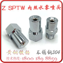 SPTW internal thread high-speed water mist nozzle DN15 internal thread thread ZSTWB-16-120 fire sprinkler 20 30 40