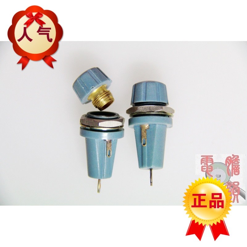 Premium fuse holder BLX-1 5X20 5 * 20 Insurance seat silver plated node brass wire bile machine