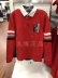 Jiuwei đích thực mua toàn cầu Tommy Hilfiger thời trang nam thu đông màu sắc thoải mái kết hợp áo polo dài tay active shirt Polo