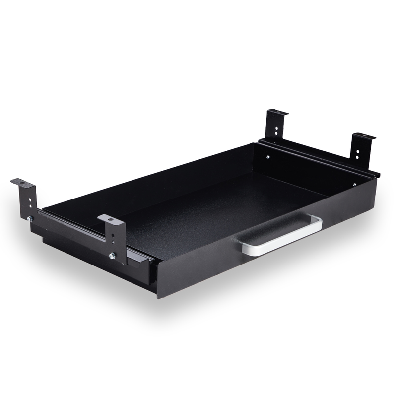 Drawer Storage under the Desk, Metal Slide Rails, Expanded Storage Space, DIY Desk, Office Desk, Workbench