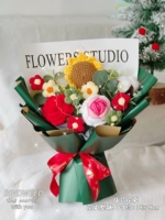 Середина -number/sunflower/rose/крючок корабль/зеленый +окно -подарочный пакет светодиодный свет