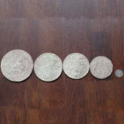 Handmade natural loofah insulation pot holder coasters Raising pot mat Teapot mat Kung Fu tea Road Tea set accessories Tableware