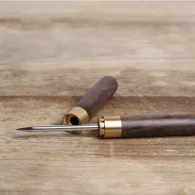 Pry tea tool tea ceremony spare parts stainless steel solid wood tea knife Pu'er tea needle kung fu tea tableware tea cone Ebony