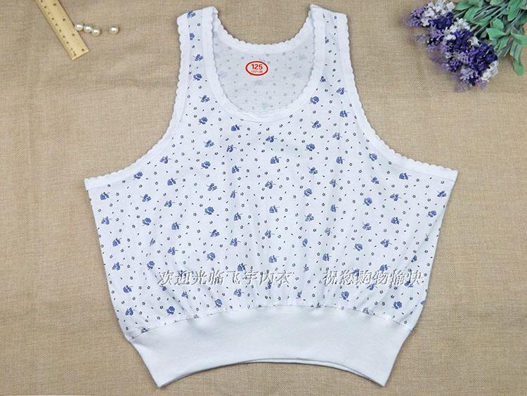 Trung và cũ của phụ nữ áo ngắn vest mùa hè tuổi cotton kích thước lớn đồ lót bà già cộng với chất béo vest