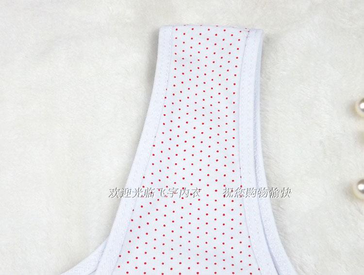 2 cái của trung và cũ tuổi của phụ nữ đồ lót cotton vest mùa hè mã lớn không có vòng thép mẹ bra dưới đoạn ngắn