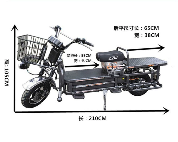 Siêu tải King 96V Xe điện Xe máy 72V Roadmaster chở hàng ắc quy Xe 60V Hercules Giao hàng Van - Xe đạp điện