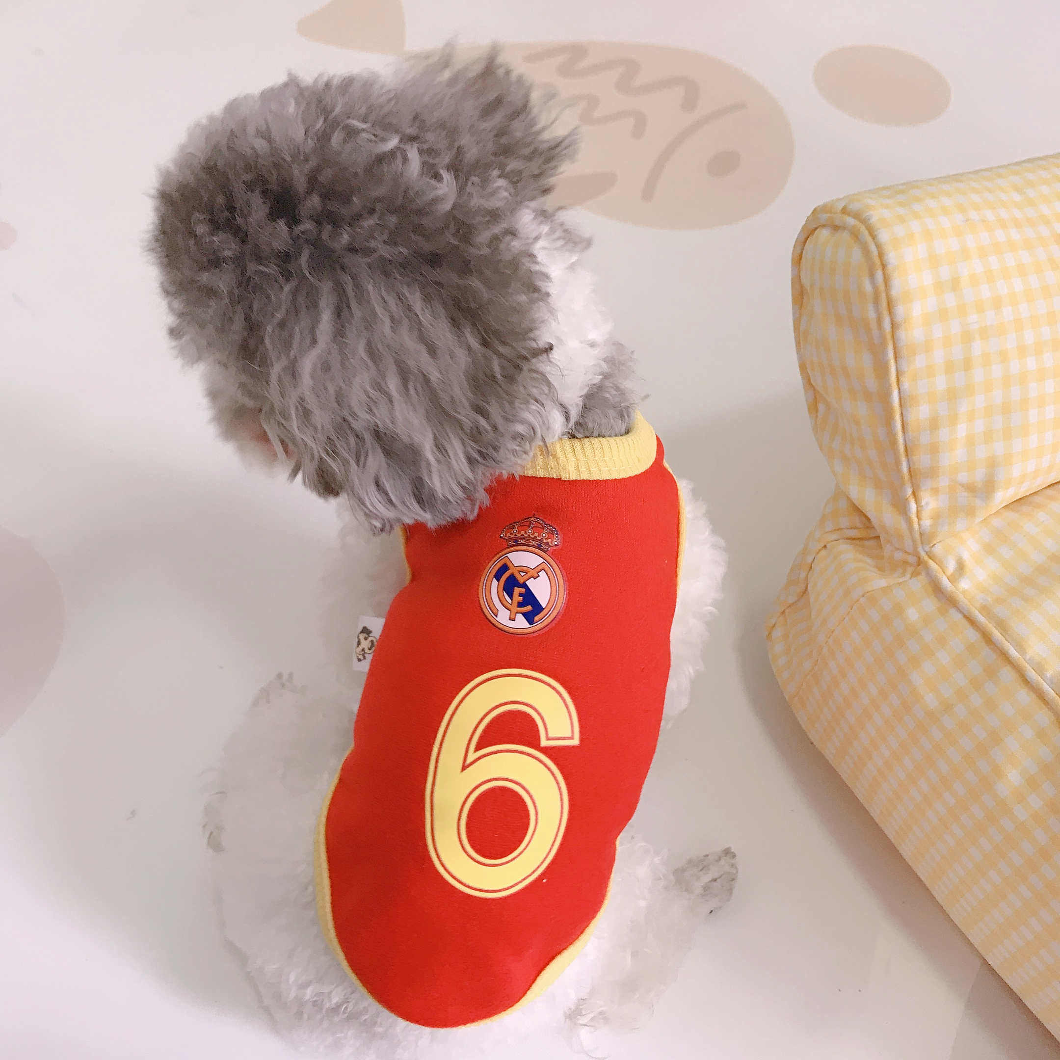 Puppies Clothing Teddy Dogs Spring Autumn Thick small Vest Small Milk Dogs Clothes Gidola Mini Dogs Big-bear Clothes