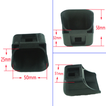 Desk and chair foot set oval tube set 6030 oval set 5025 oval set flat tube foot set