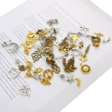 Смешанные металлические аксессуары, ожерелье ручной работы, серьги, DIY