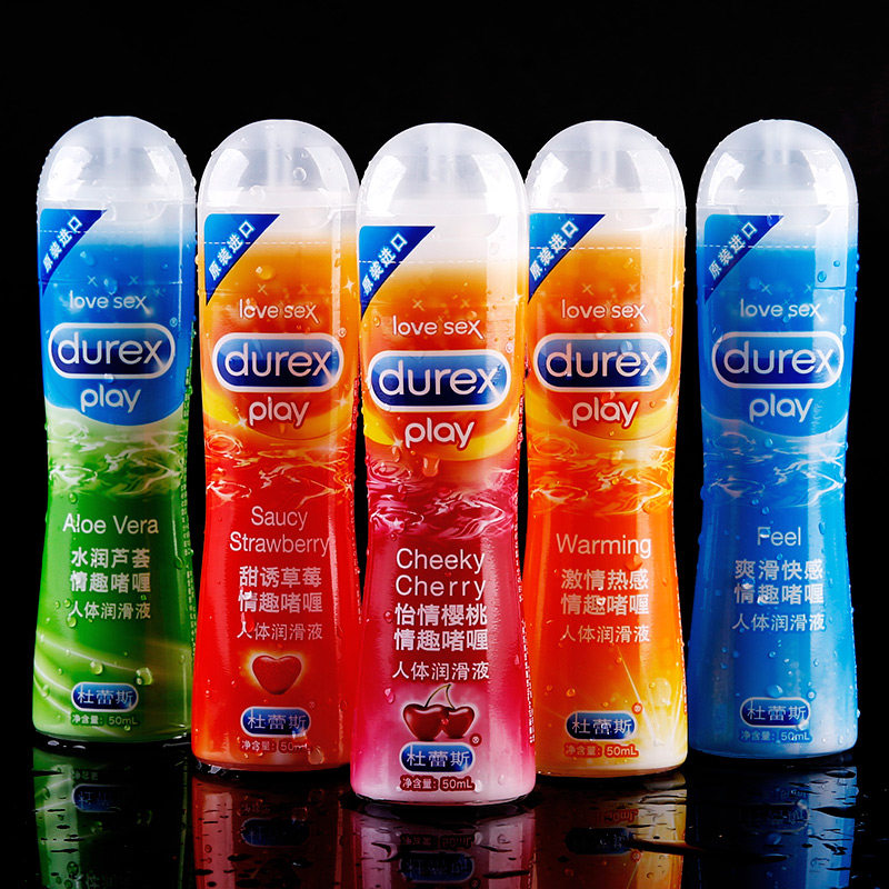 สารหล่อลื่นช่องคลอดของแท้ Durex สารหล่อลื่นสำหรับออรัลเซ็กซ์ที่สามารถรับประทานได้ ผลิตภัณฑ์ทางเพศสำหรับผู้ชายและผู้หญิงแบบไม่ต้องล้าง สารหล่อลื่นสำหรับทวารหนักและจุดซ่อนเร้น