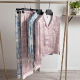 Летний лонгслив, штаны, пижама, комплект