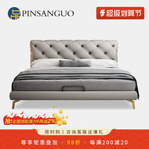 Bed modern simple luxury double bed soft bag bed 1 8 m bed soft - bed soft - bed soft - bed soft - bed 1 5 m leather master bed