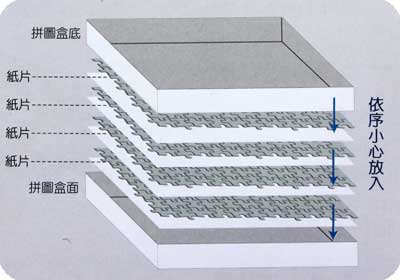 拼图收纳方式