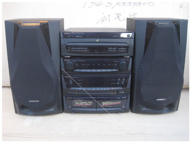 Second hand Japanese original clothes Jianwu LVD-69V composite sound very classic black samurai