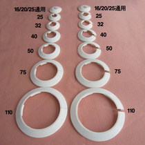 Ground Heating Pipe Decoration Cover Air Conditioning Wall Hole Cover Ugly Lid Stainless Steel Decorative Lid Tap Piping Shelter Plate Trim