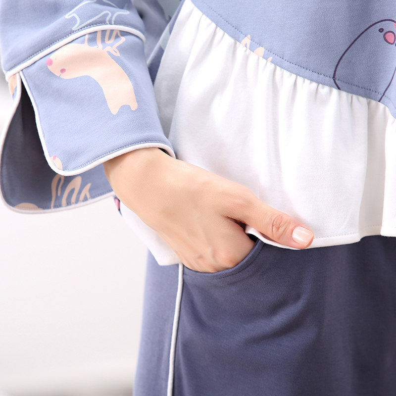 Pyjama mixte en Coton à manches longues - Ref 2988466 Image 5