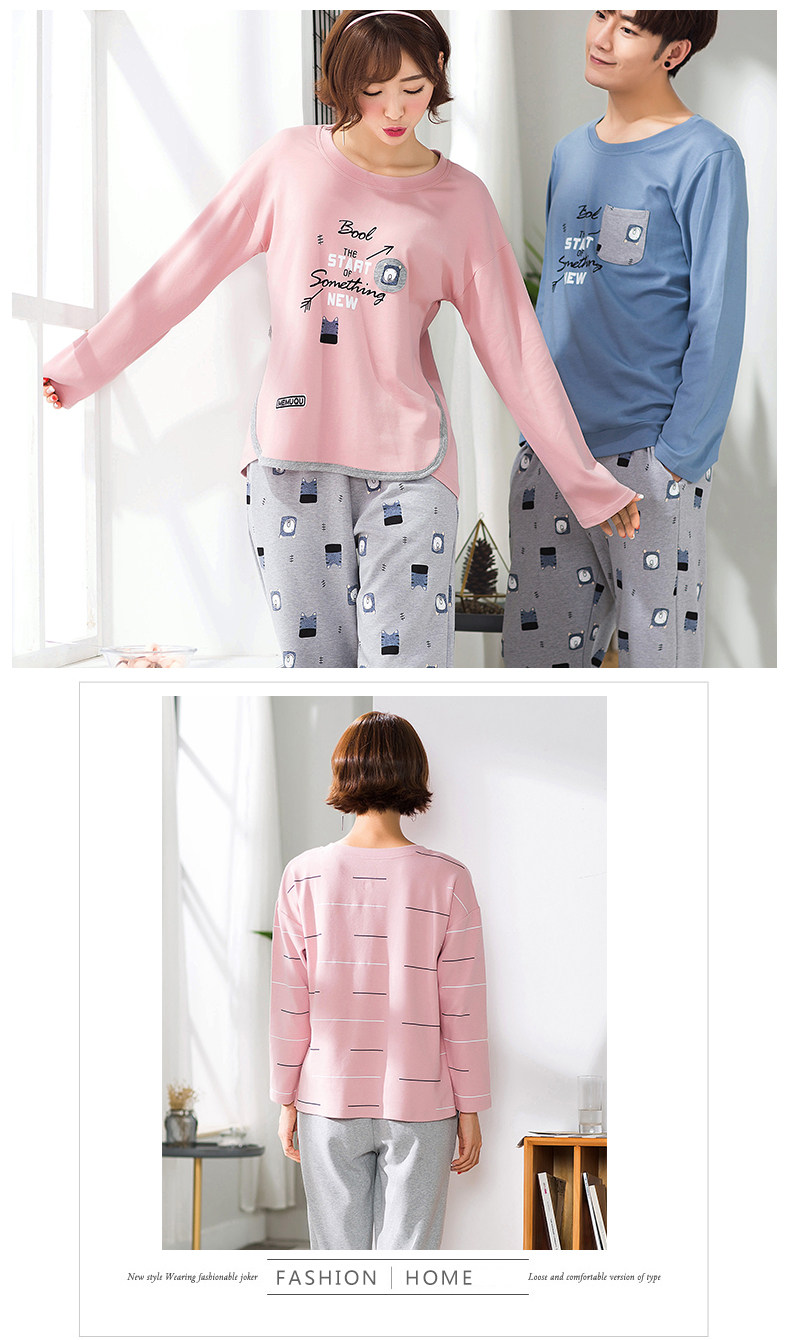 Pyjama mixte en Coton à manches longues - Ref 2988466 Image 98