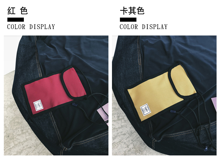 Tide thương hiệu hip hop nhỏ Messenger túi đeo vai nam thanh niên điện thoại di động túi mini Harajuku đường phố ba lô 蹦 di túi túi đeo chéo nữ hàng hiệu