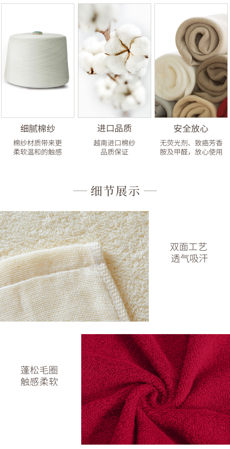 Bông cotton kapok gối bông khăn bông thấm nước mềm gạc thoáng khí gối gối khăn khăn vỏ gối vuông