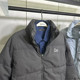 Baleno Cotton Coat for Men, Autumn and Winter Classic Little Whale Stand Collar Thickened Warm Puffer Jacket, Solid Color Versatile Outerwear