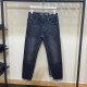 Authentic Baleno Men's Jeans, Pure Cotton, Slim Fit, Trendy, Stretchy, Versatile, Black Casual Jeans, Long Pants for Men