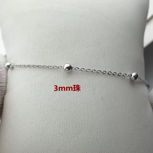 Модный браслет, аксессуар, серебро 925 пробы, 3mm, простой и элегантный дизайн