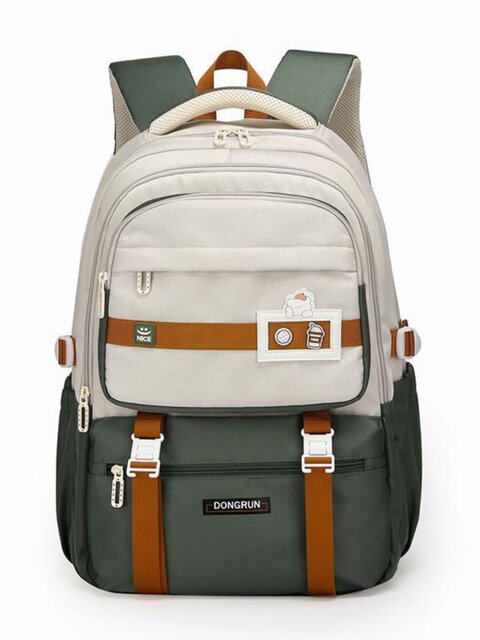 Middle School Student Schoolbag, Female, Large Capacity, Junior High School Student Backpack, Burden-Reducing, Spine-Protecting, Ultra-Lightweight, Waterproof, Fifth and Sixth Grade