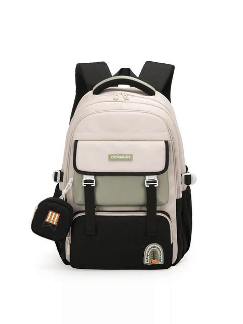 Junior High School Student Schoolbag, Female, Large Capacity, High School Student Backpack, Burden-Reducing, Spine-Protecting, Ultra-Lightweight, Waterproof, Fifth and Sixth Grade