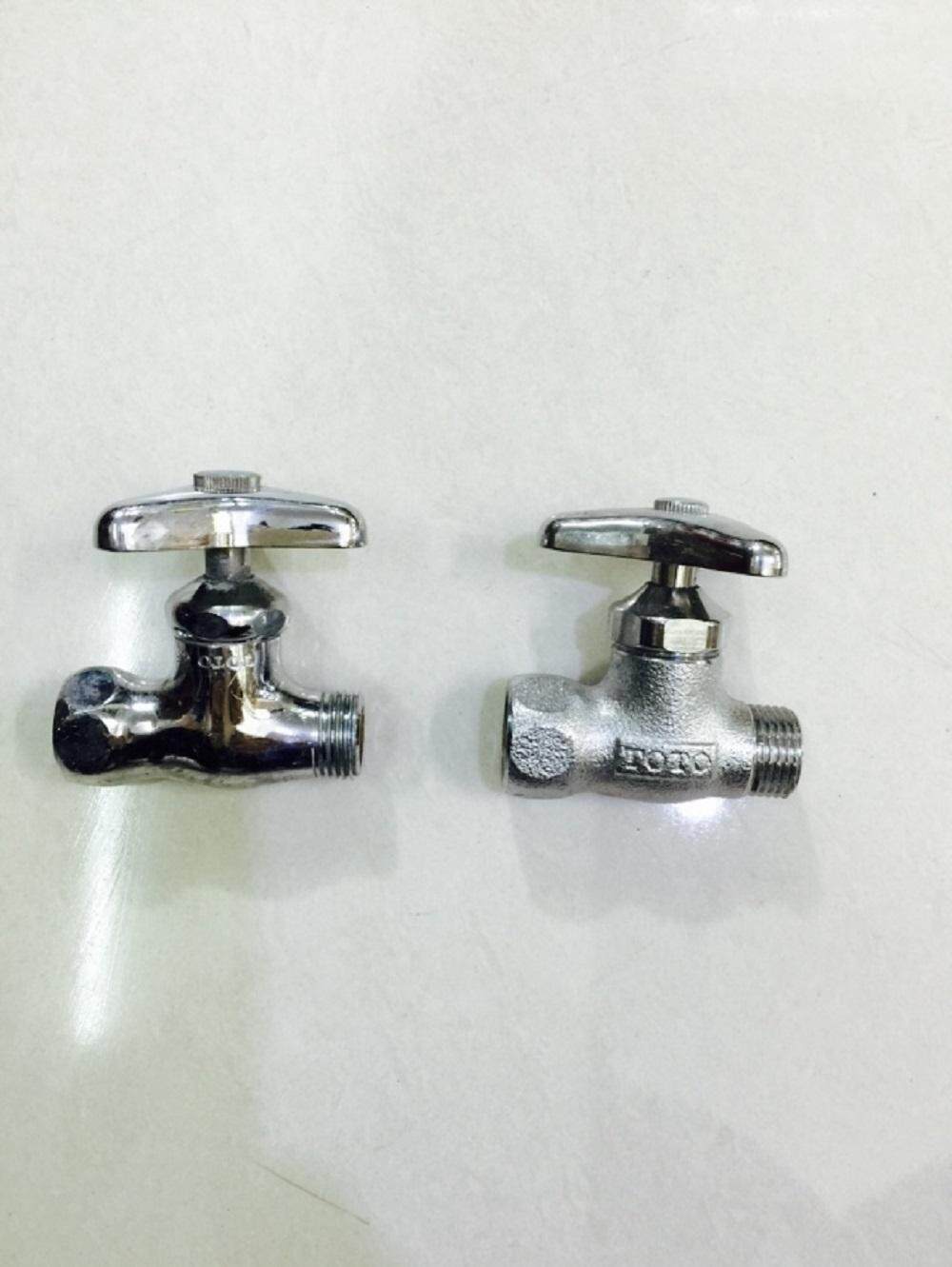 Japanese original all-copper 4-point straight valve