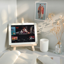 ins Wind wooden desktop easel mobile phone ipad bracket decoration student desk storage flat foldable bracket