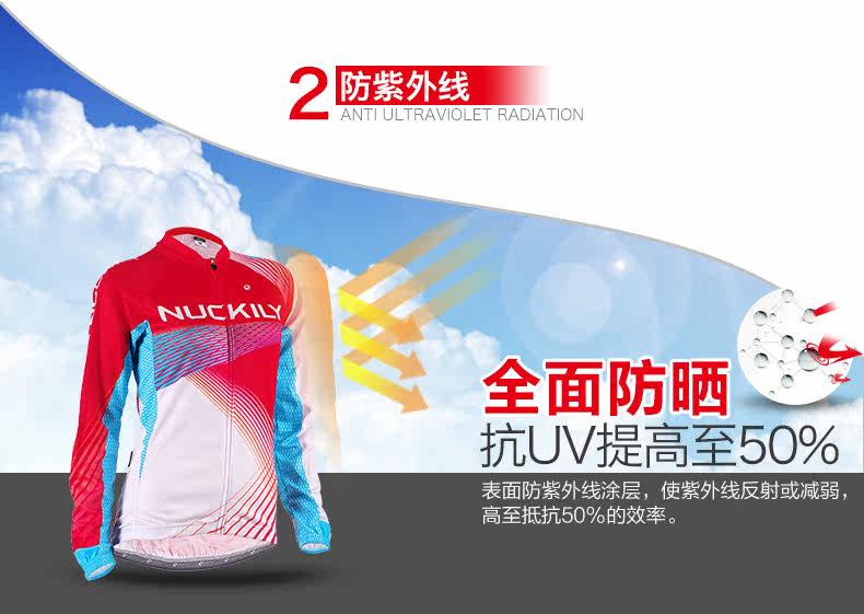 Tenue de cyclisme femme NUCKILY - Ref 2230315 Image 11