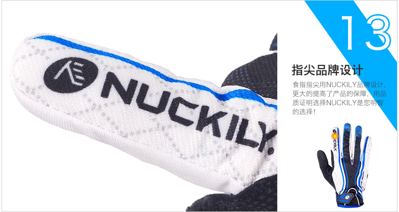 Gants pour vélo mixte NUCKILY - Ref 2244907 Image 65