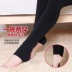 Người Nam Cực màu quần legging nữ và nhung dày chống móc lụa Xiêm đen vô hình quần lót nữ mùa thu và mùa đông quần tất da chân  Xà cạp