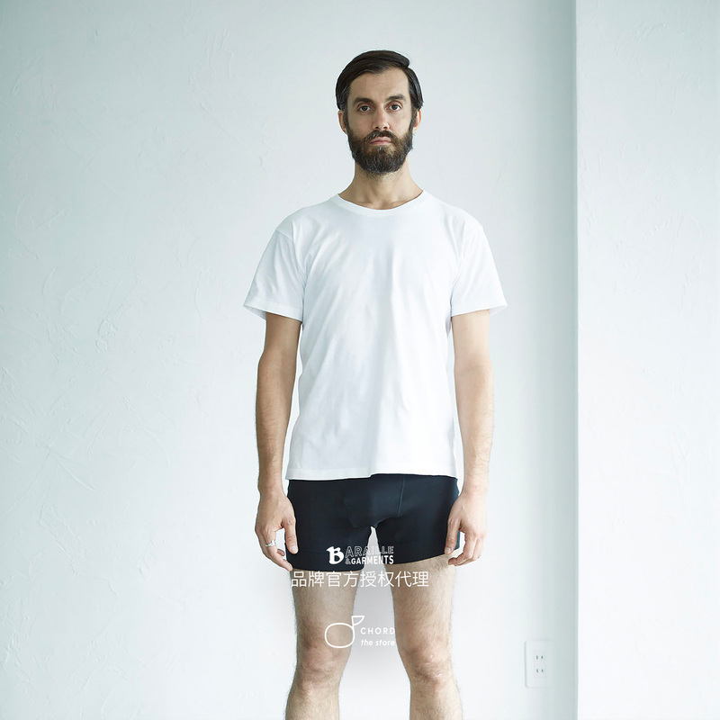Japanese-Made Men's Underwear Baraille&Garments American Island Cotton Boxer Briefs Soothing