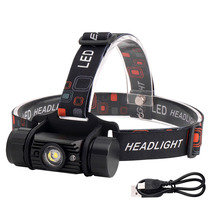BORUIT RJ-020 5W LED USB rechargeable induction headlight